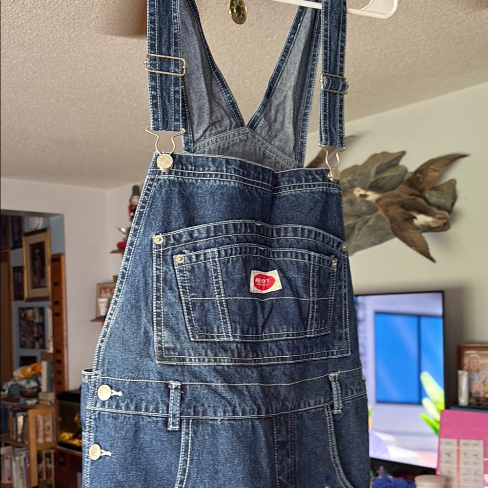 Revolt Jeans Blue Denim Overalls
